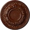 Ekena Millwork Odessa Ceiling Medallion (Canopies up to 2 1/2"), 7 1/2"OD x 1 1/8"P, Burnished Mahogany Crackle CM07ODBMC - alternate 1